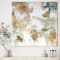 Designart - Gilded Daydreams - Modern & Contemporary Gallery-wrapped Canvas